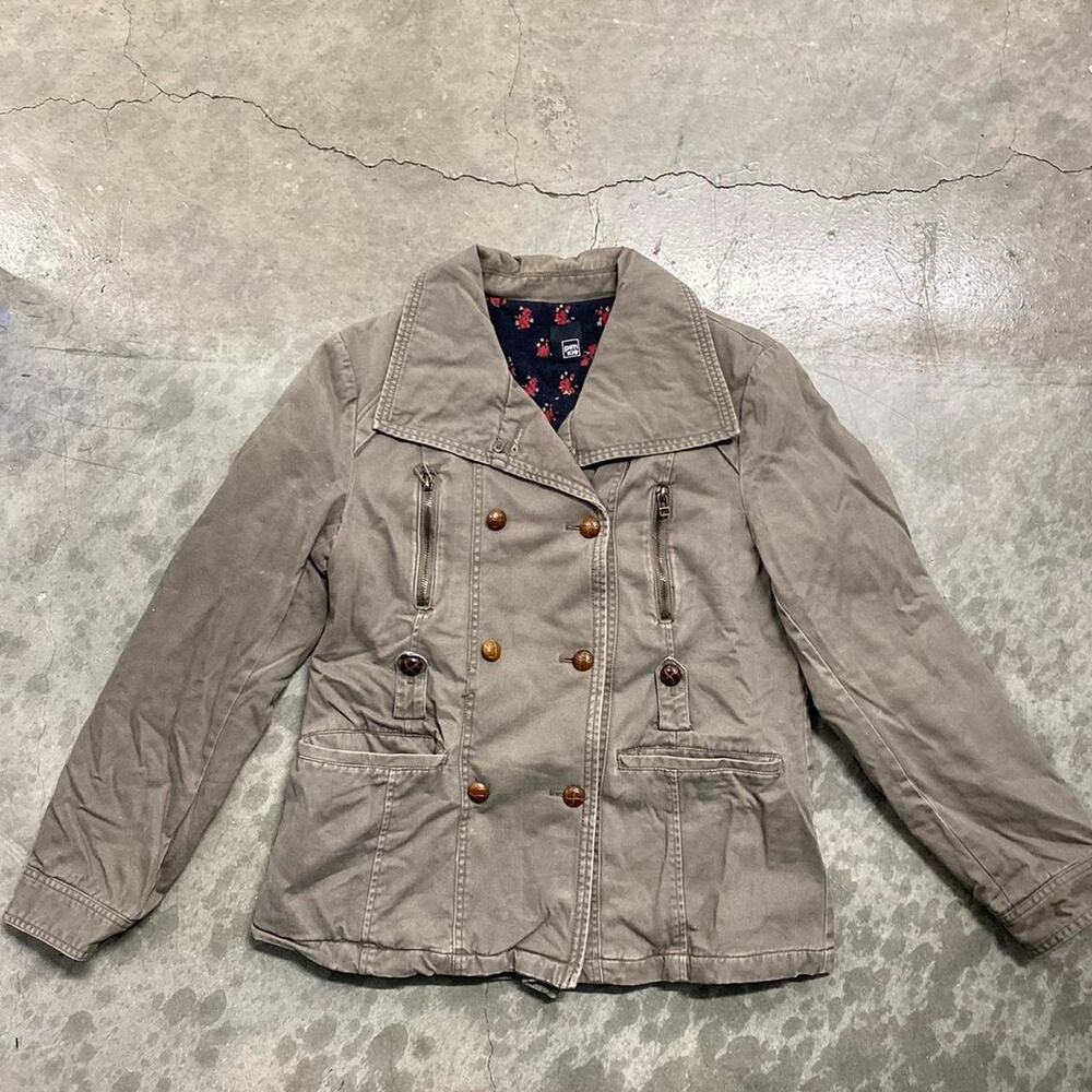 Tan and brown vintage military